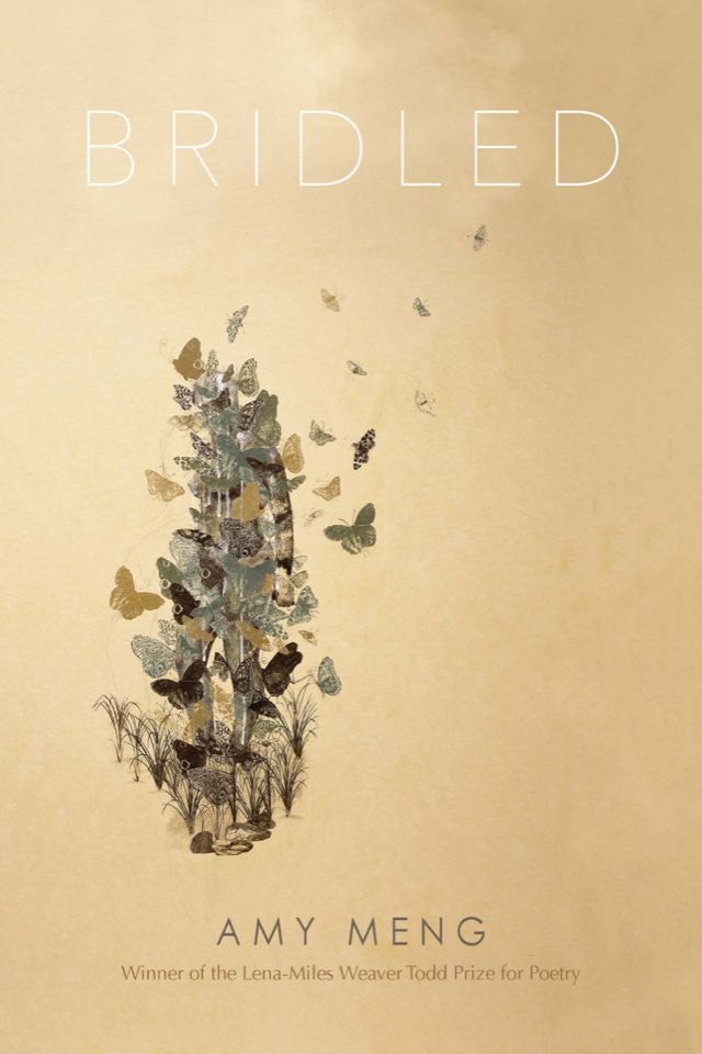 Cover features an illustration of a cluster of butterflies surrounding a person with plant around their feet.